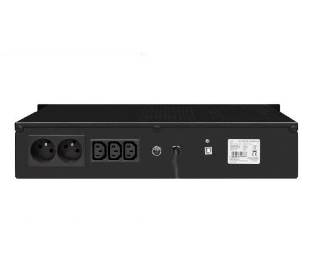 Ever ECO Pro 700 (700VA/420W, 3xIEC, AVR, CDS, 19" 2U) - 456722 - zdjęcie 2